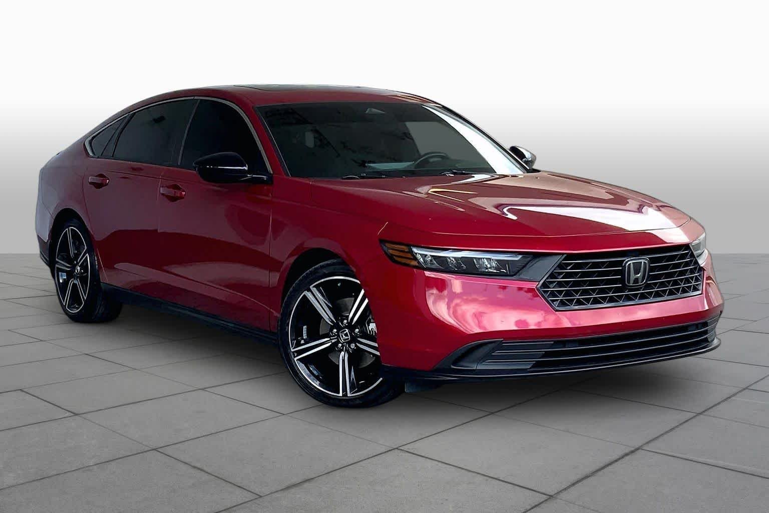 Used 2023 Radiant Red Metallic Honda Sport image 3