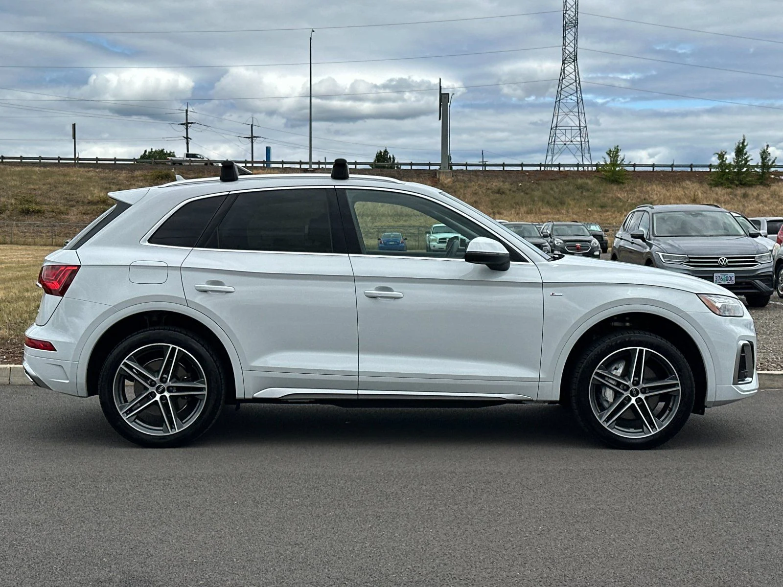 Used 2023 White Audi 55 Premium image 2