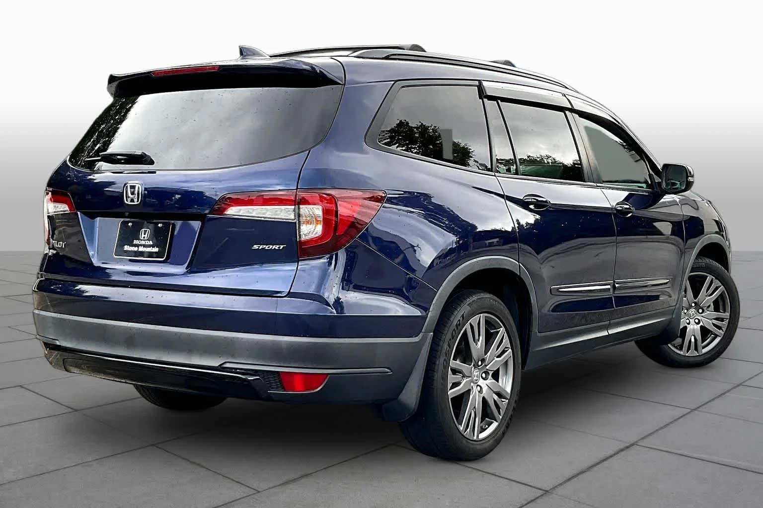 Used 2022 Obsidian Blue Pearl Honda Sport image 13