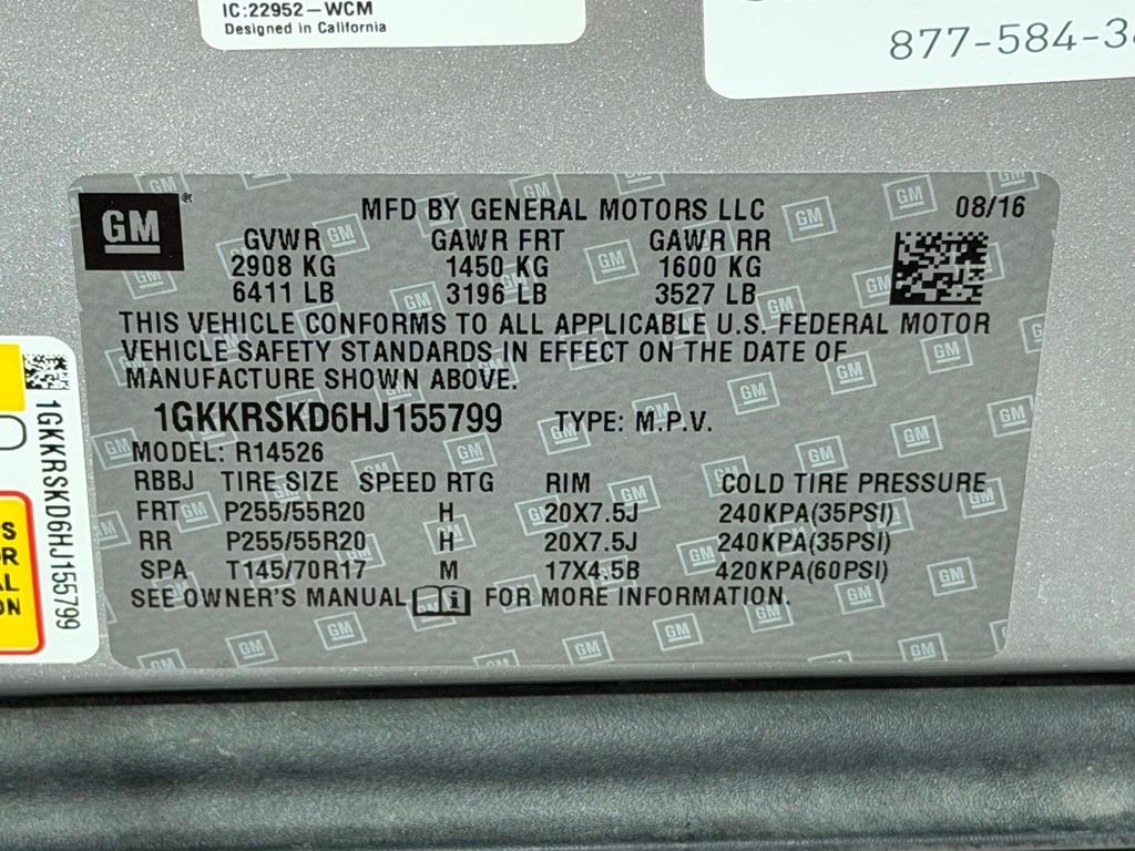 Used 2017 Silver GMC Limited image 27