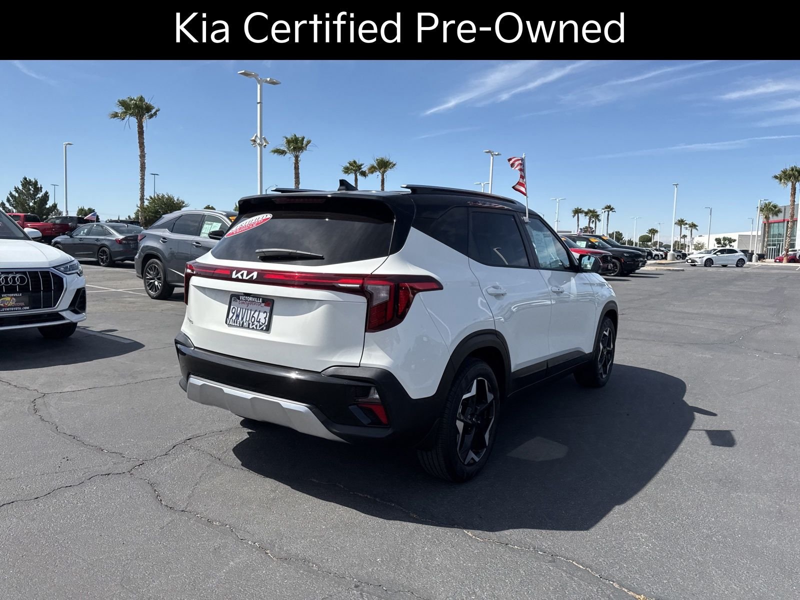 Certified Used 2026 Clear White/Black Roof Kia S image 7