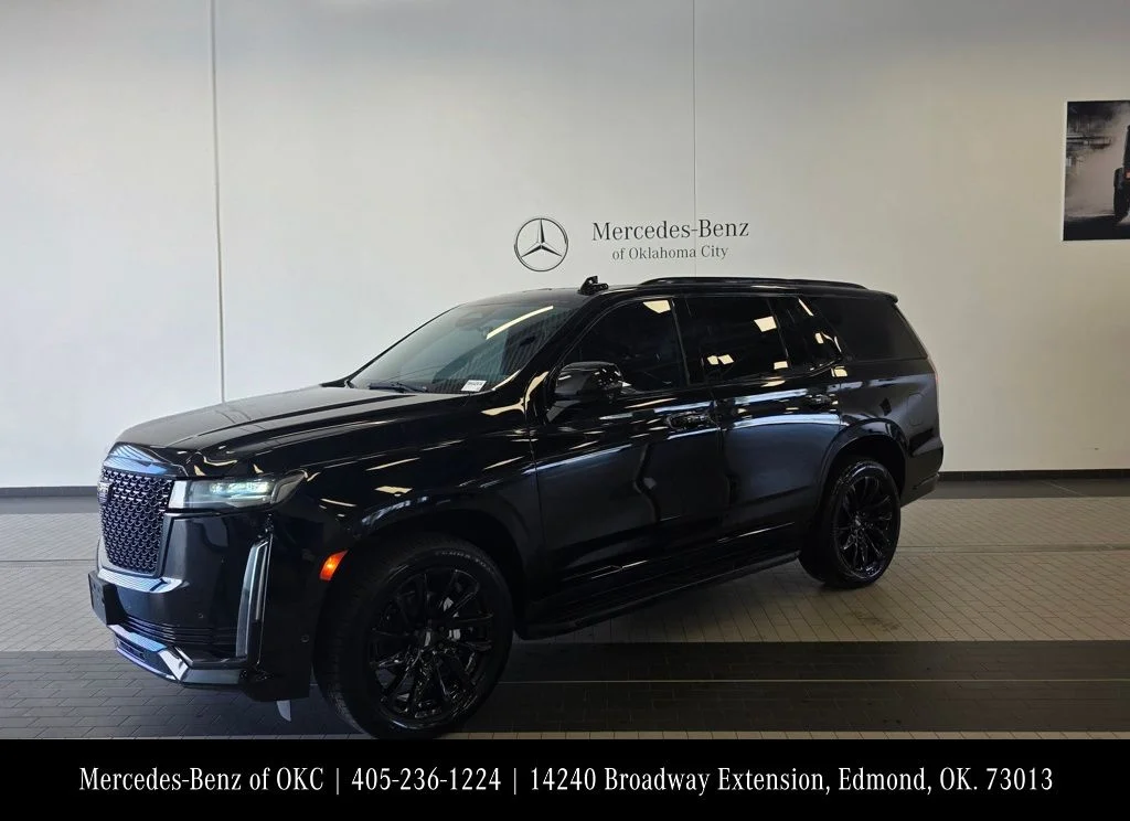 Used 2021 Black Cadillac Premium Luxury image 1