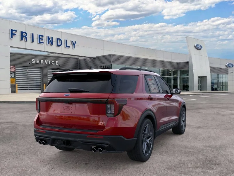 New 2026 Rapid Red Metallic Tinted Clearcoat Ford ST image 8