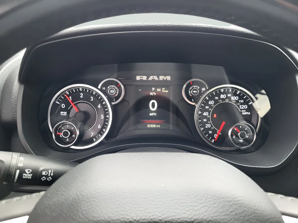 Used 2021 Bright White Clearcoat Ram Big Horn image 13
