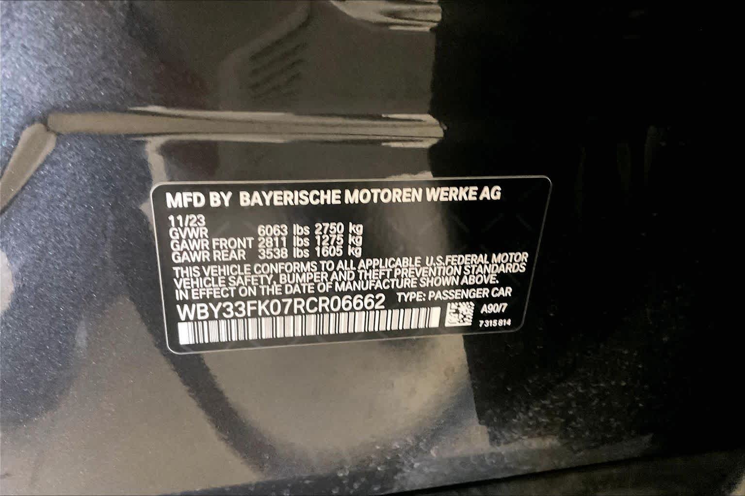 Certified Used 2024 Dark Graphite Metallic BMW eDrive40 image 31