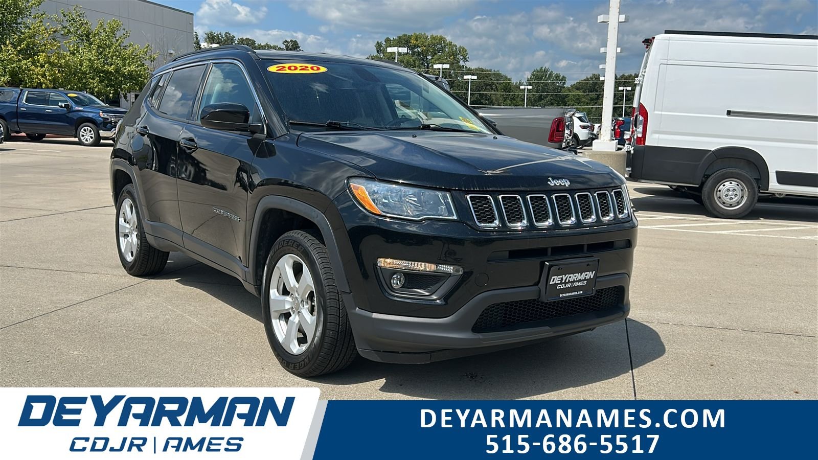 Used 2020 Black Jeep Latitude image 1