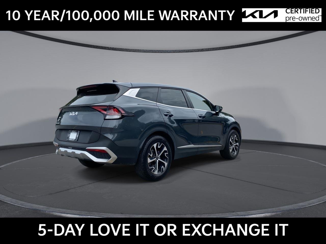 Certified Used 2024 Gravity Gray Kia EX image 8