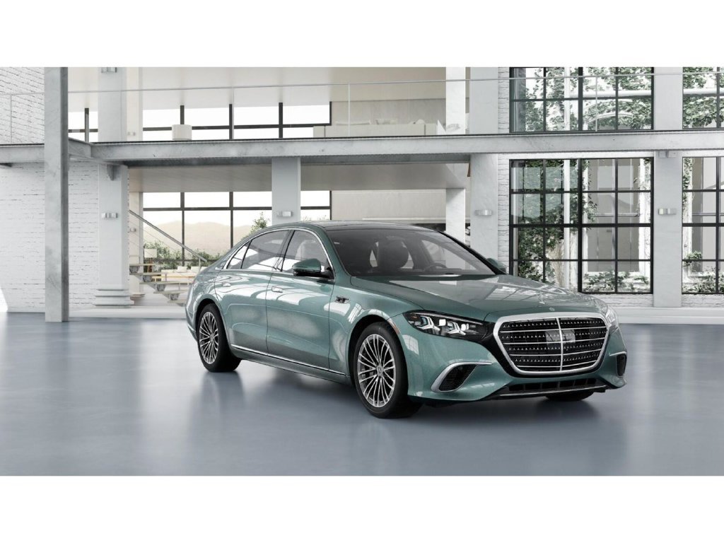 New 2027 Verde Silver Metallic Mercedes-Benz S 580 image 10