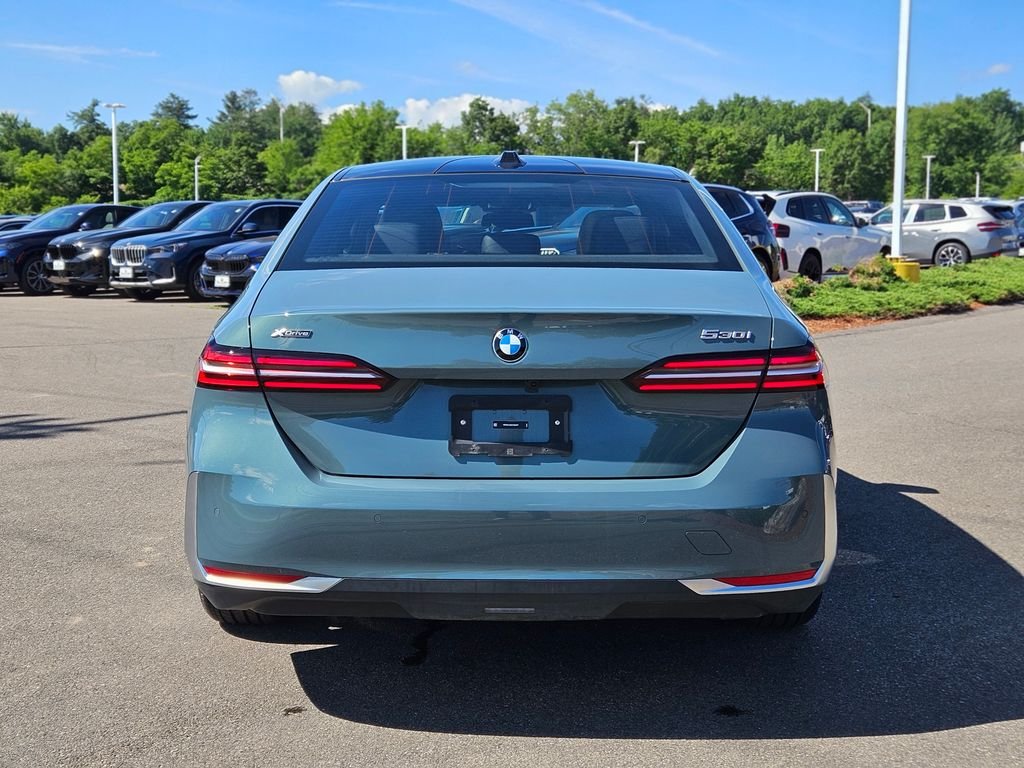 Certified Used 2025 Green BMW 530i xDrive image 6