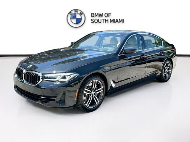 Certified Used 2023 Black BMW 530i xDrive image 3