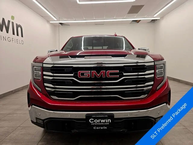 Used 2024 Volcanic Red GMC SLT image 8
