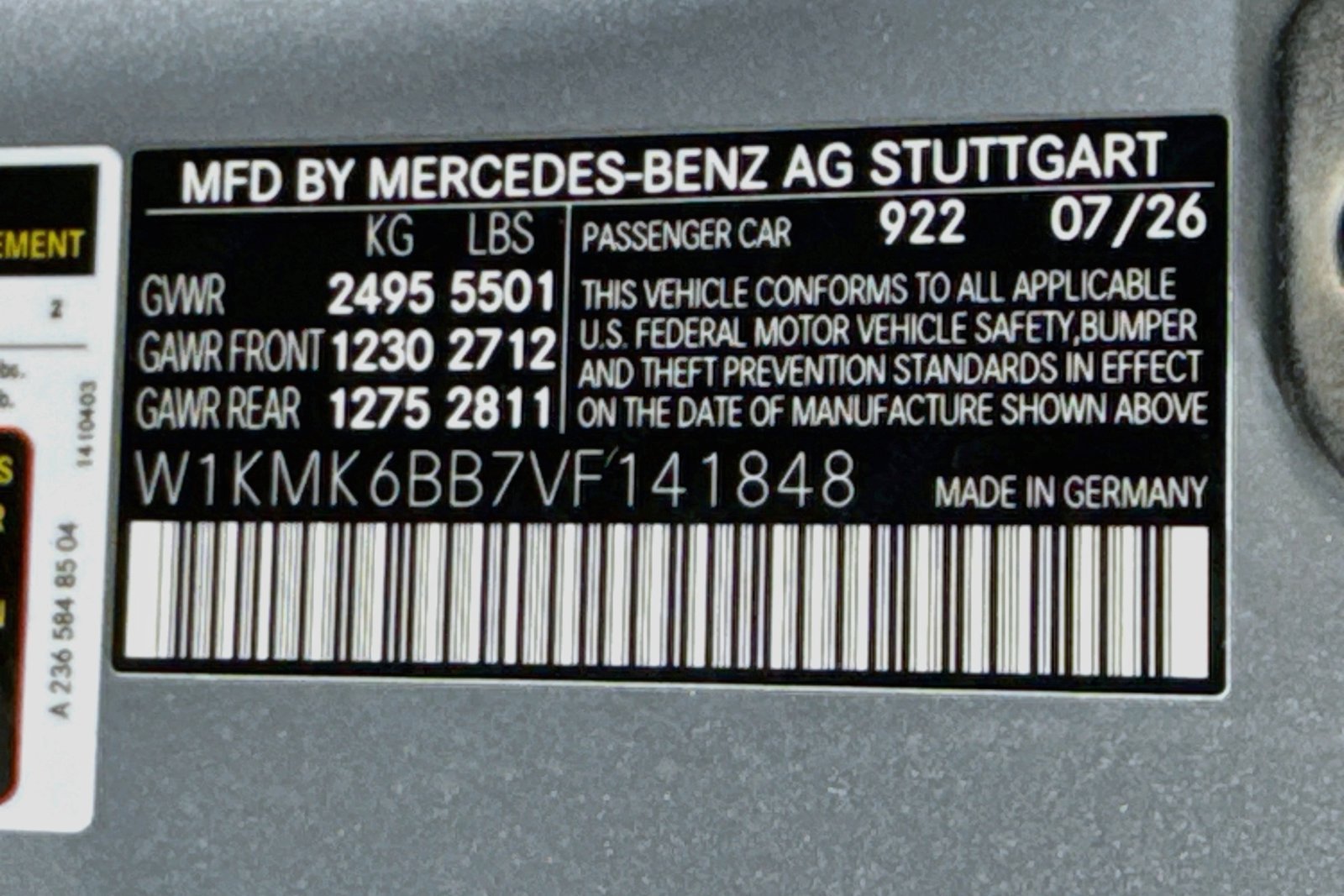 New 2027 Cirrus Silver Metallic Mercedes-Benz CLE 450 image 28