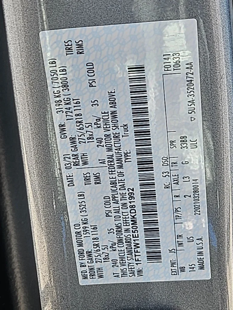 Certified Used 2021 Silver Ford XLT image 37