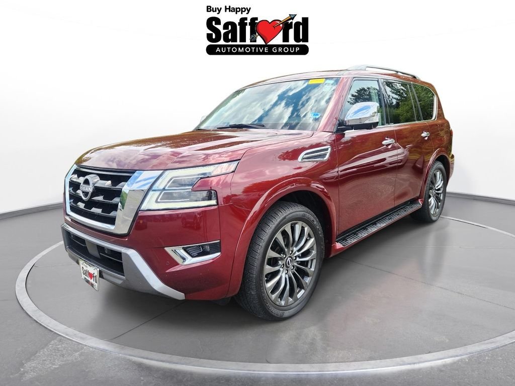 Used 2023 Red Nissan Platinum image 1