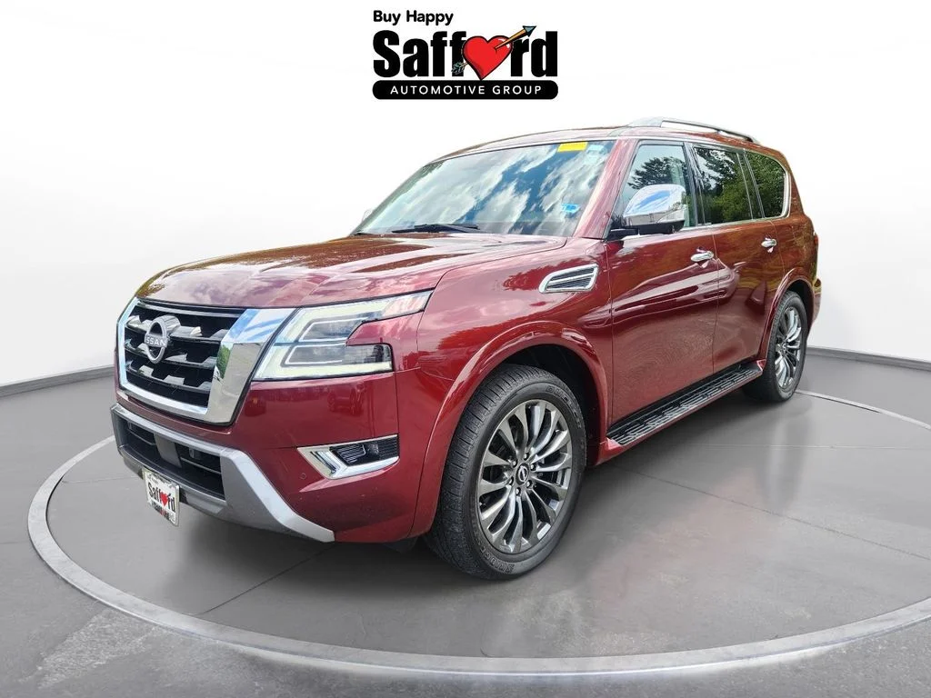 Used 2023 Red Nissan Platinum image 1