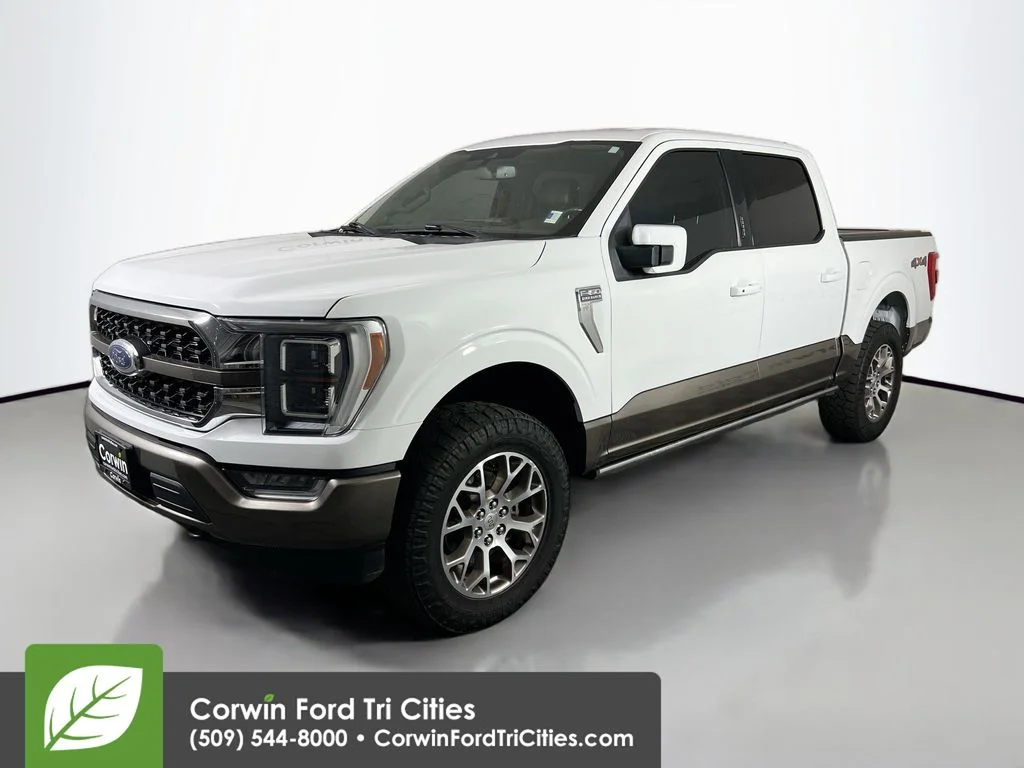 Used 2021 Oxford White Ford King Ranch image 5