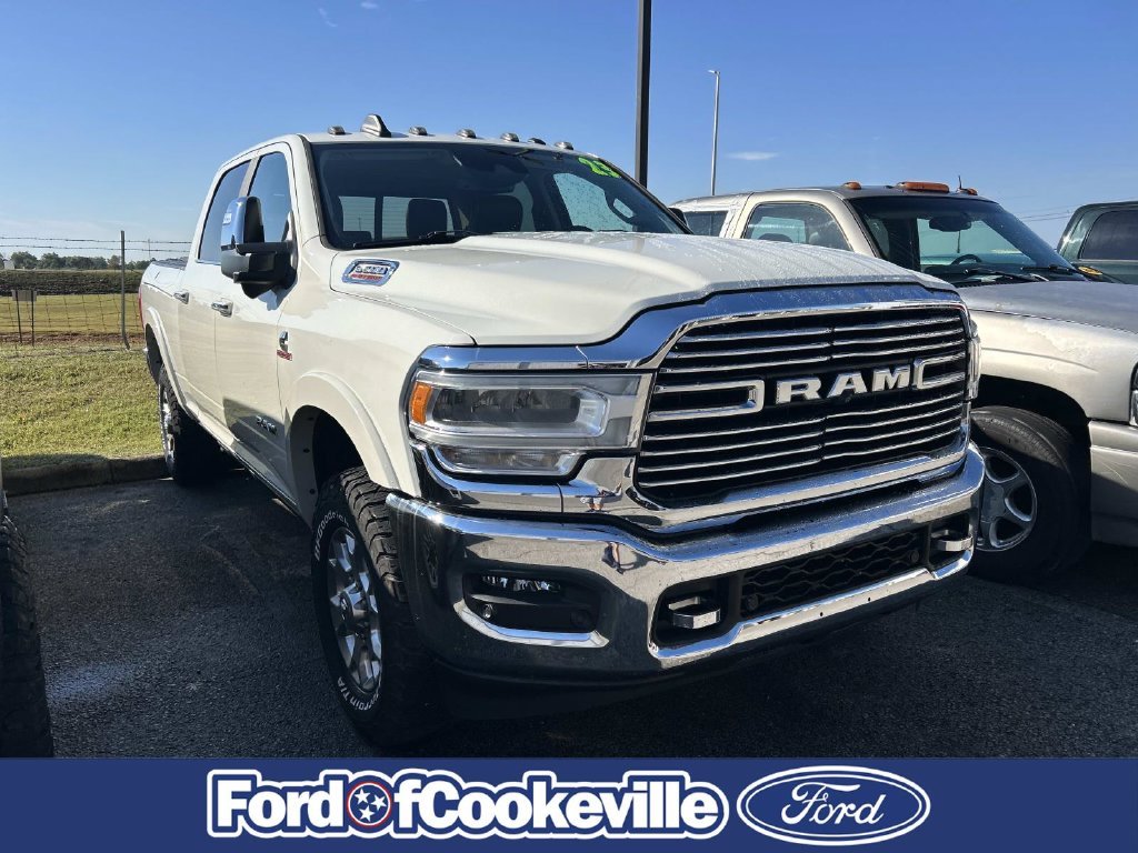Used 2023 Pearl White Ram Laramie image 2