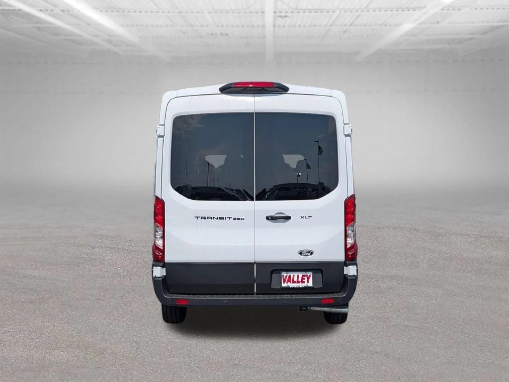 New 2026 Oxford White Ford Passenger Van XLT image 10