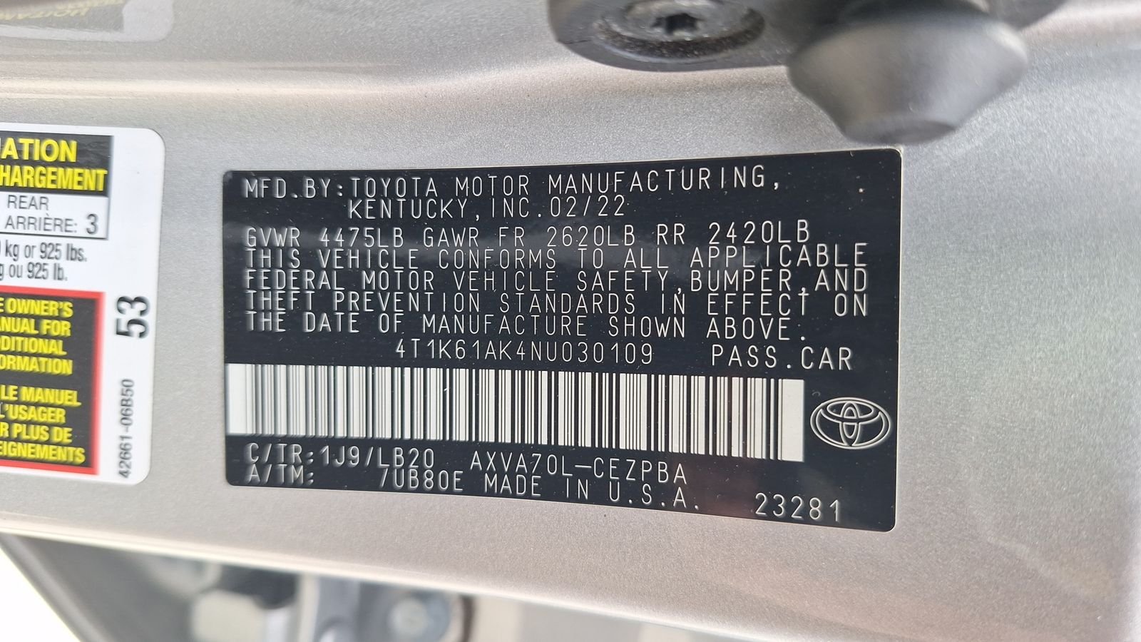 Used 2022 Silver Toyota XSE image 28