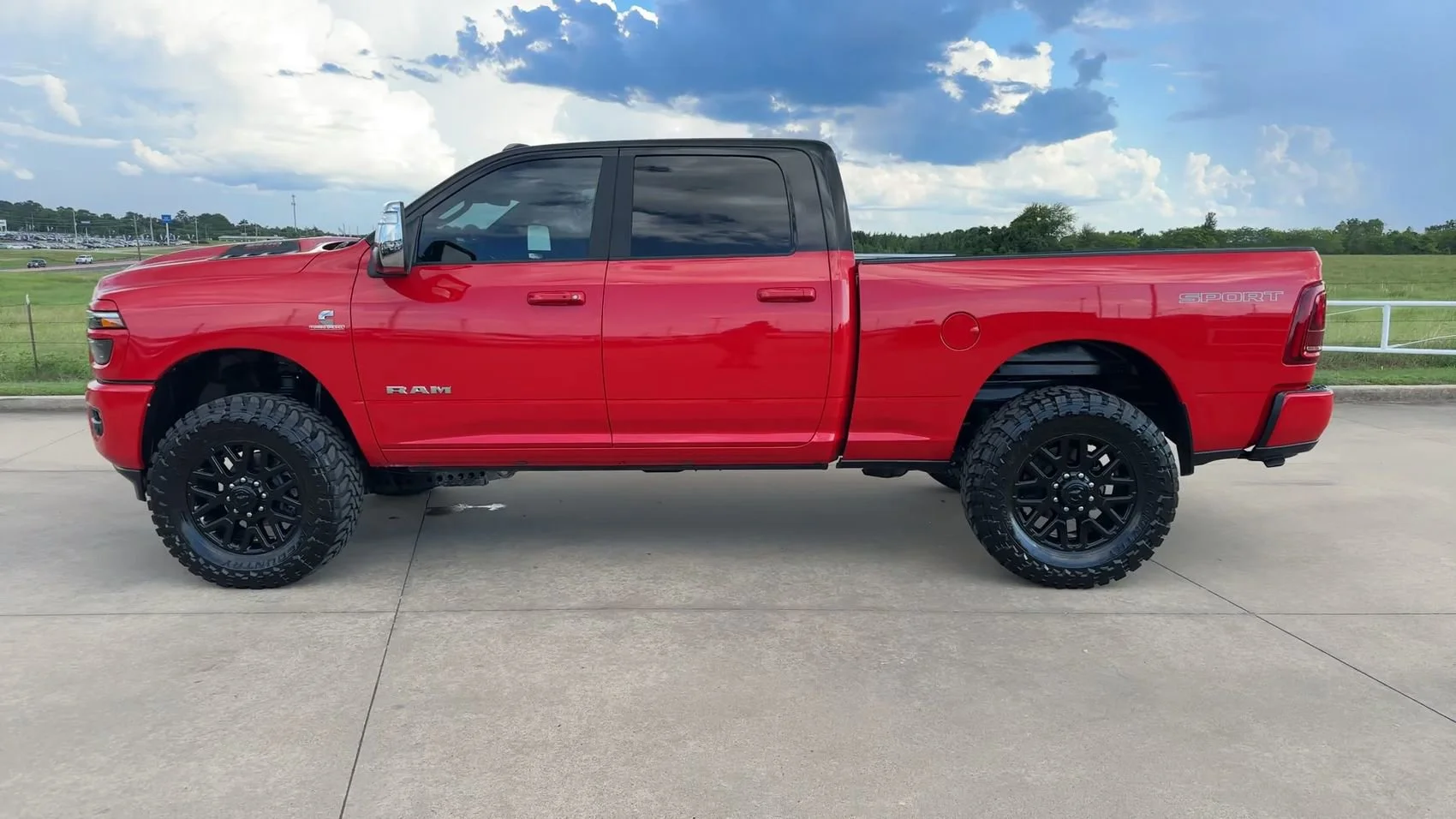New 2026 Flame Red Clearcoat Ram Laramie image 5