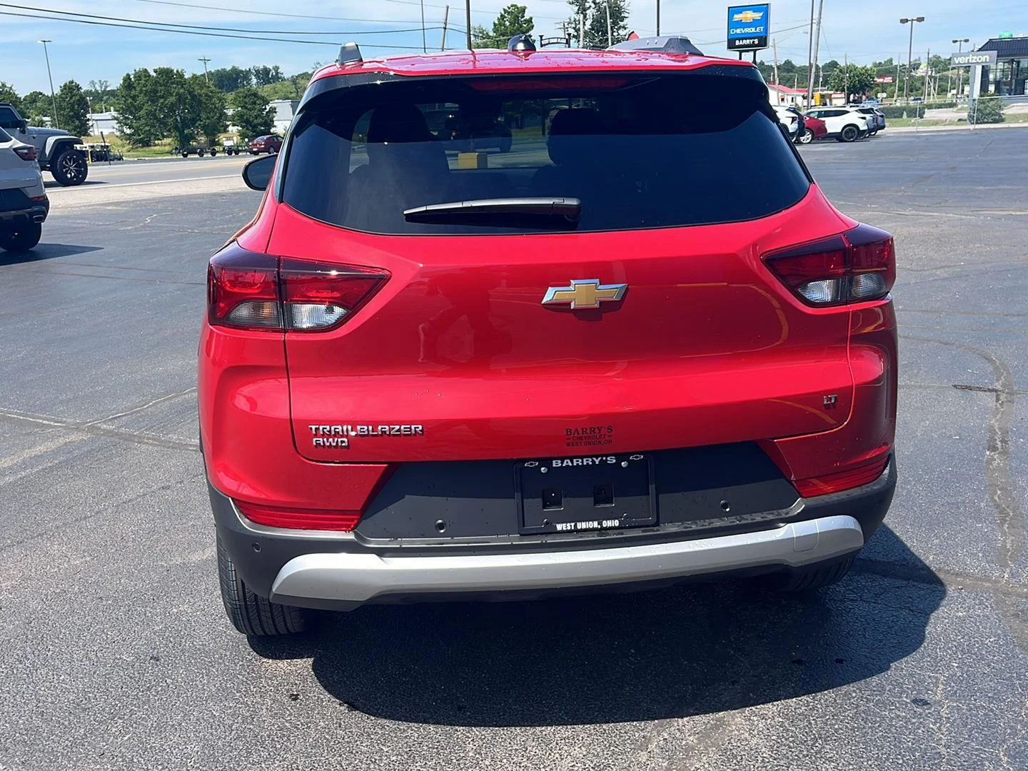 New 2026 Apex Red Chevrolet LT image 4