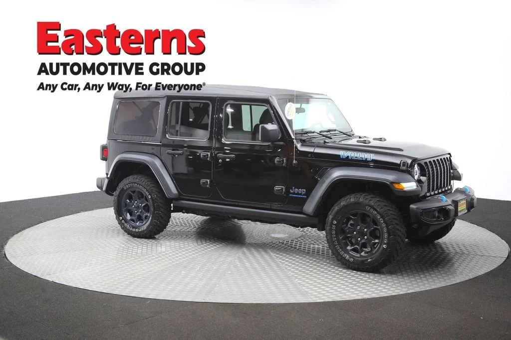 Used 2023 Black Jeep Willys 4xe image 50