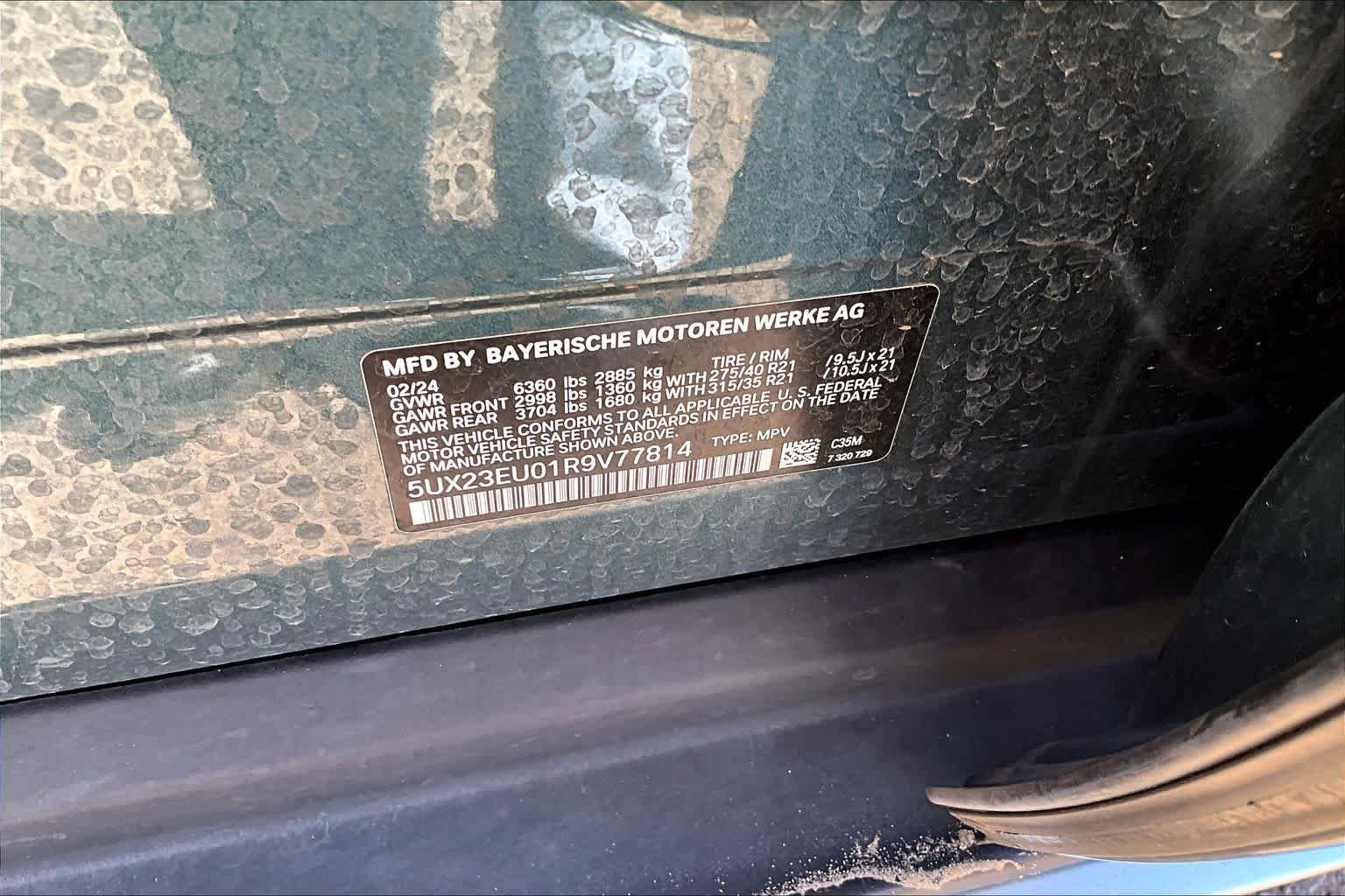 Used 2024 Blue Ridge Mountain Metallic BMW xDrive40i image 32