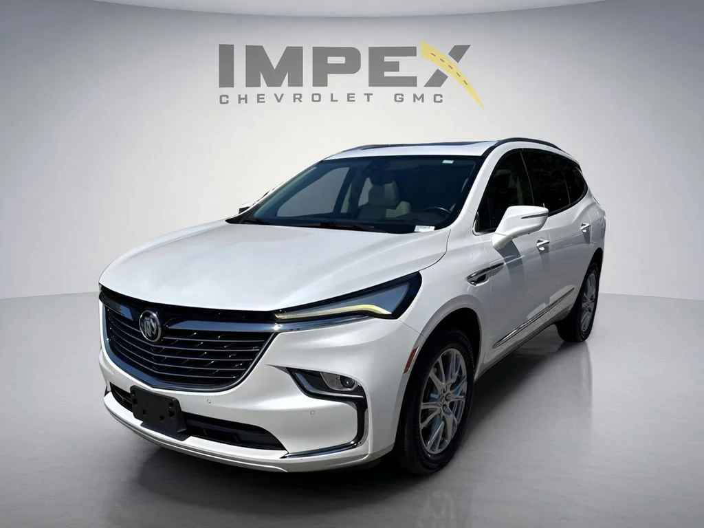 Used 2023 White Frost Tricoat Buick Premium image 1