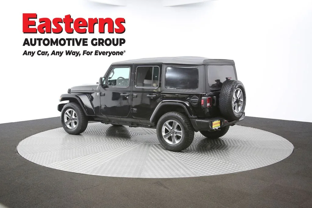 Used 2021 Black Jeep Unlimited Sahara image 60