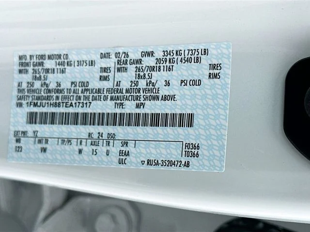New 2026 Oxford White Ford Active image 21
