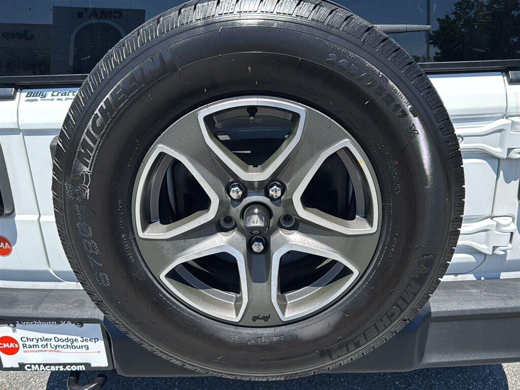 Used 2021 Bright White Clearcoat Jeep Unlimited Sport S image 12