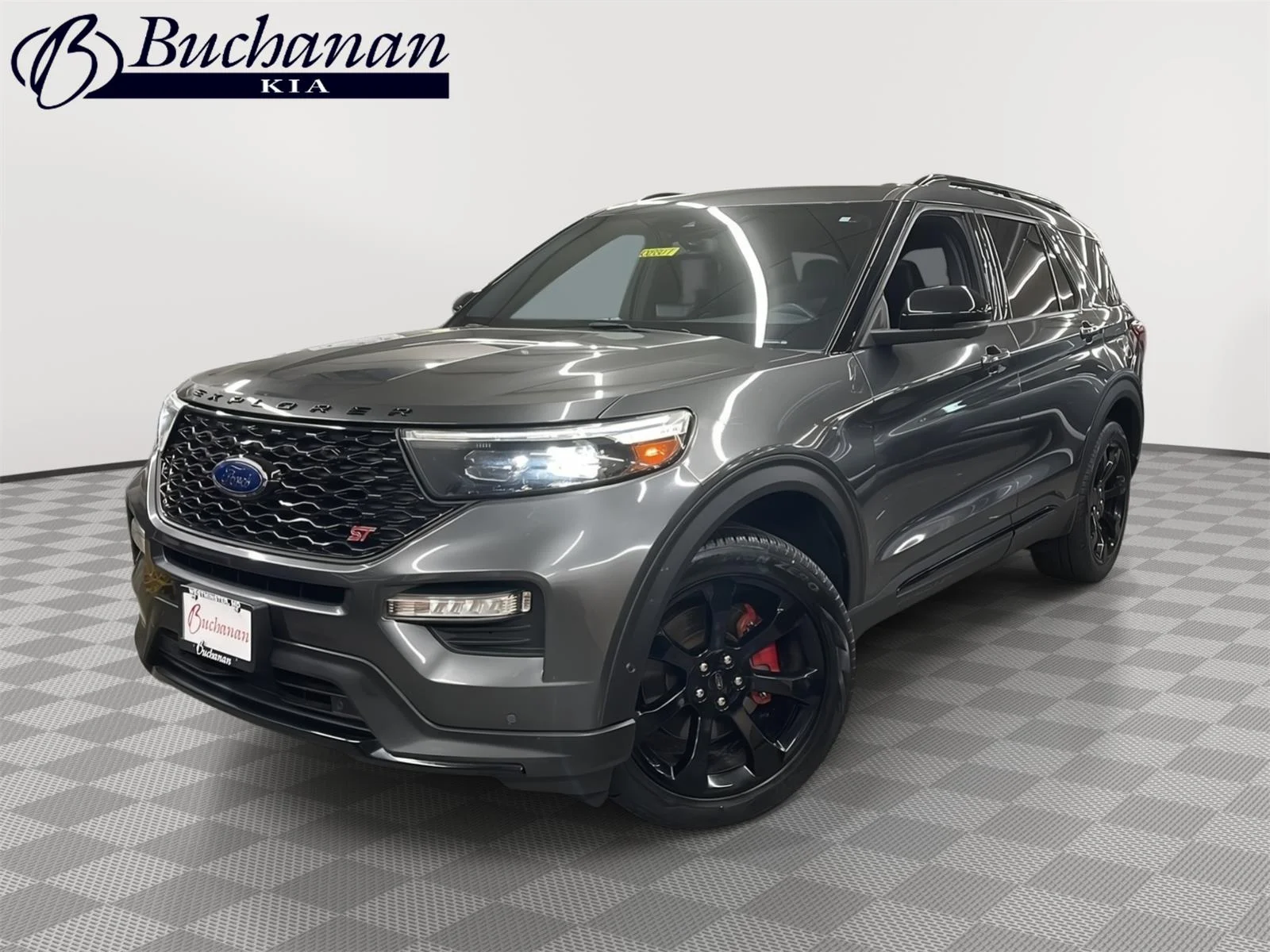 Used 2020 Magnetic Metallic Ford ST image 1
