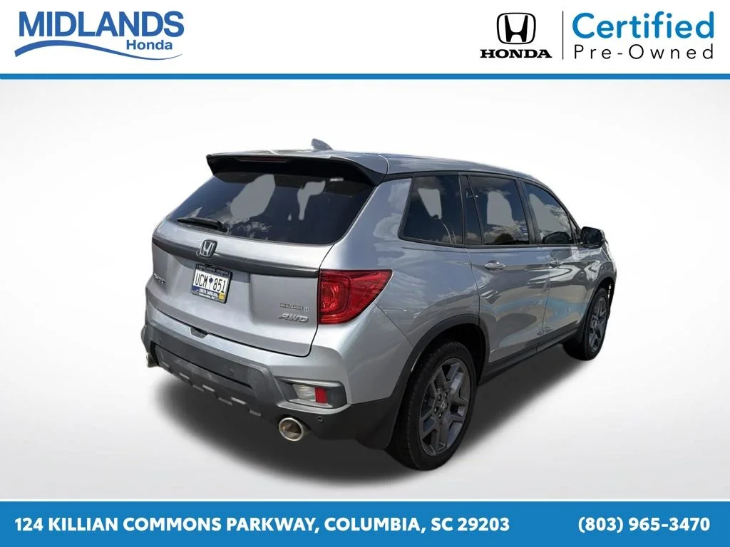 Certified Used 2023 Silver Metallic Honda EX-L image 4