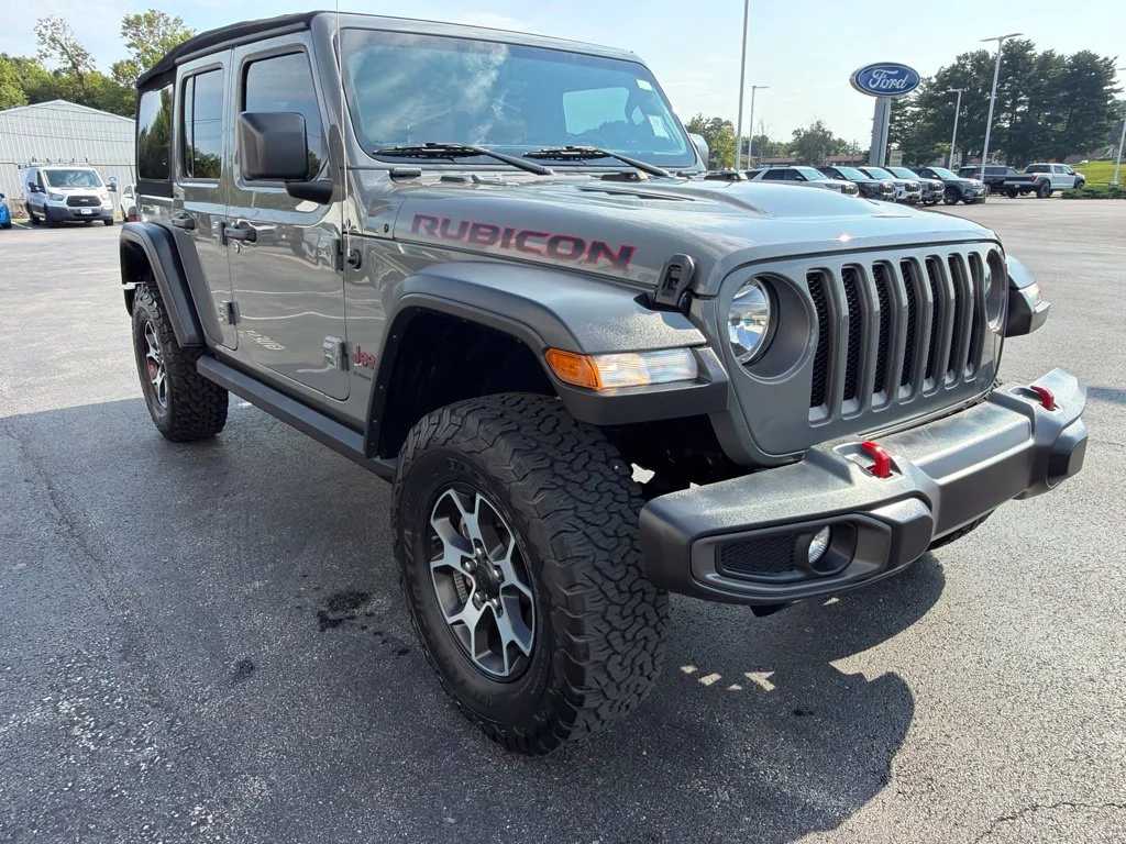 Used 2023 Sting Gray Clearcoat Jeep Rubicon image 7