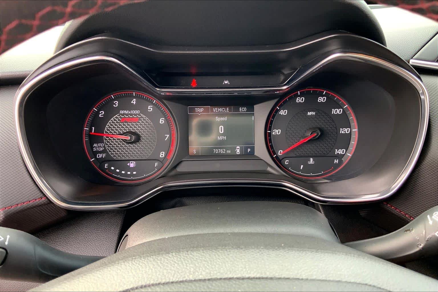Used 2021 Mosaic Black Metallic Chevrolet RS image 25
