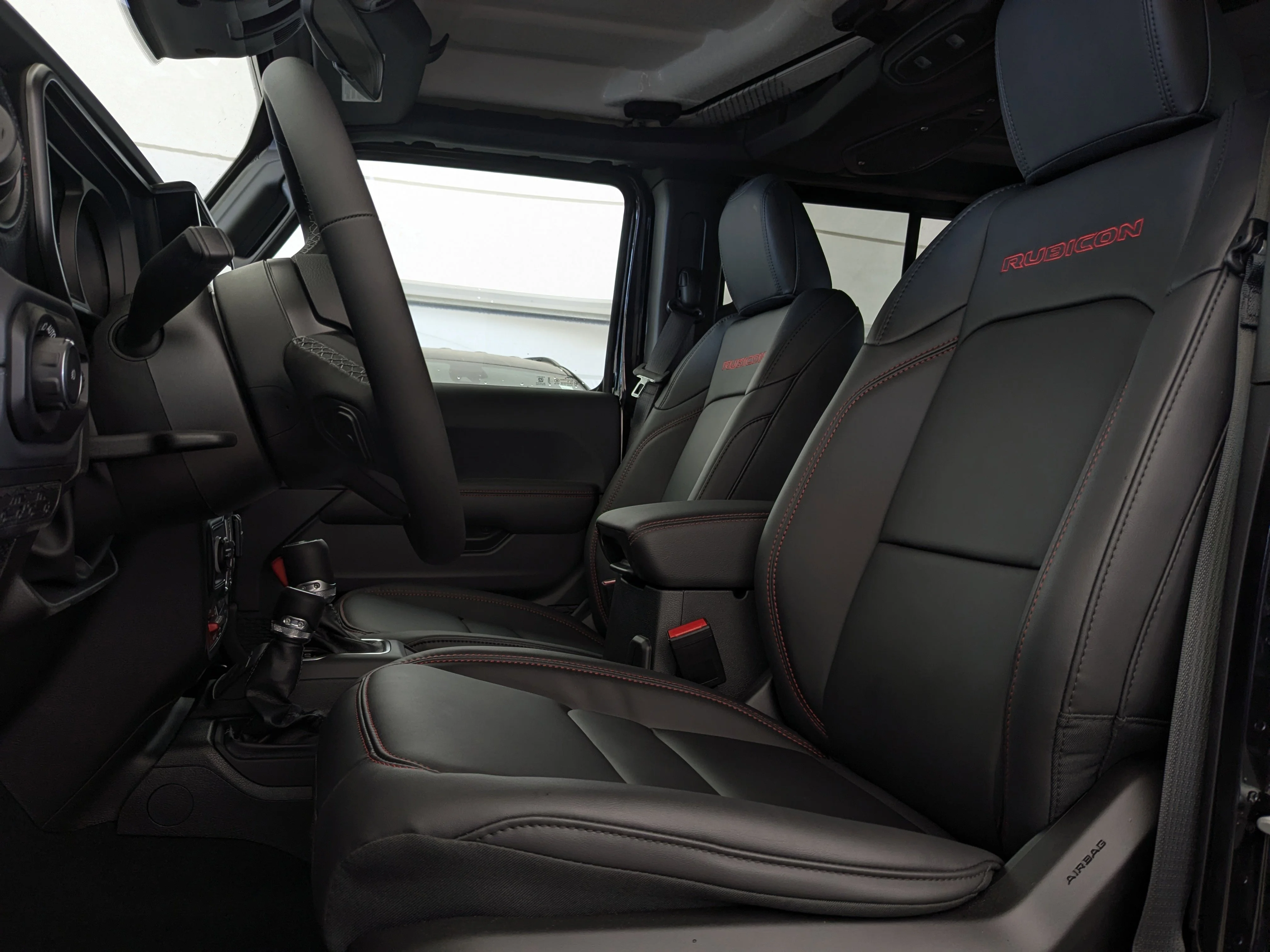 New 2026 Black Jeep Rubicon - - 3.6L V6 - Nappa Leather - 3-Pc Hardtop - Steel Perf Hood - Safety & Conv Grps & More! image 13