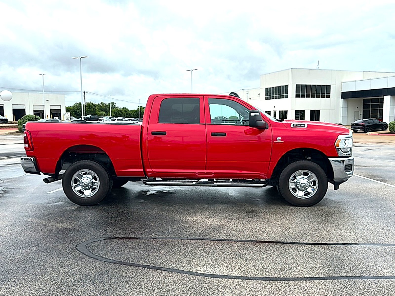 Used 2024 Flame Red Clearcoat Ram Tradesman Crew Cab 4x4 6