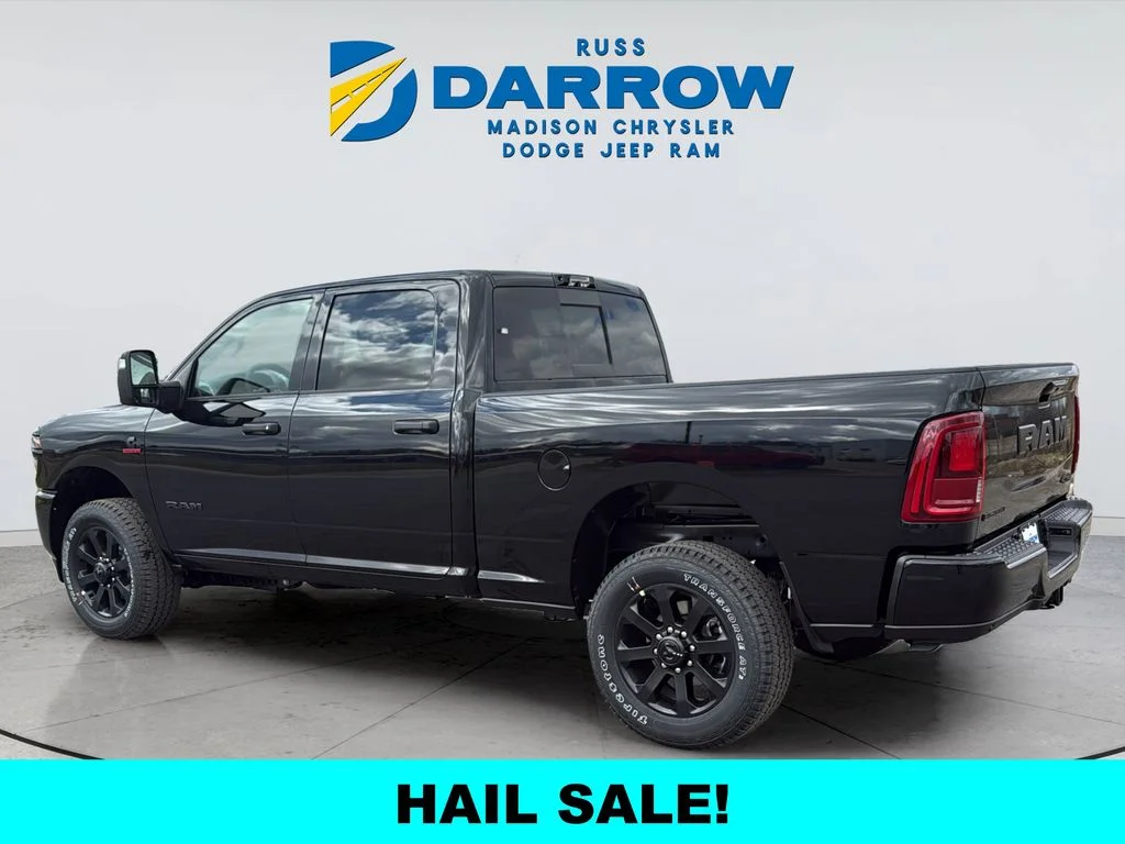 New 2026 Diamond Black Crystal Pearl-Coat Exterior Paint RAM Big Horn image 3