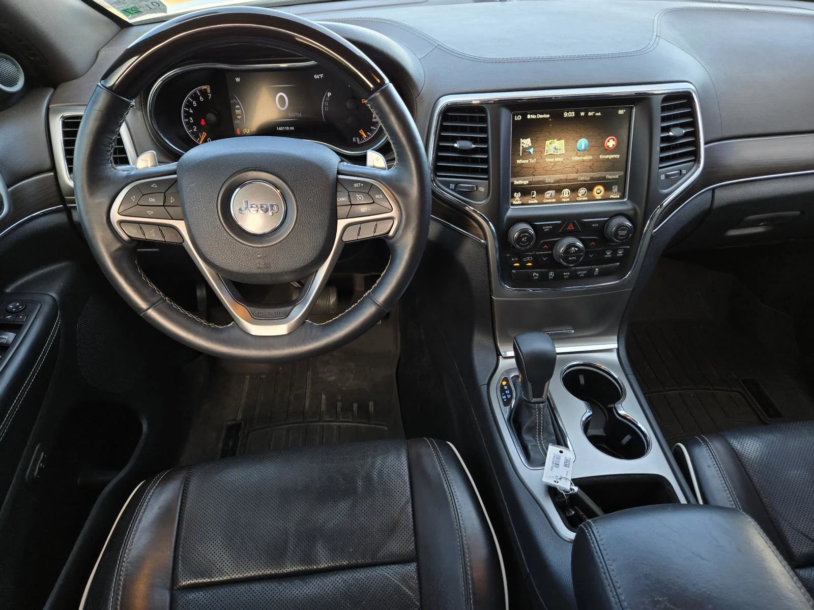 Used 2017 Ivory 3-Coat Jeep Overland image 33