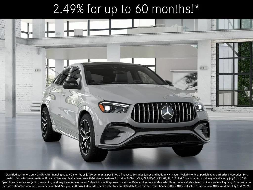 New 2026 MANUFAKTUR Alpine Grey Mercedes-Benz AMG® GLE 53 4MATIC+ Coupe image 51