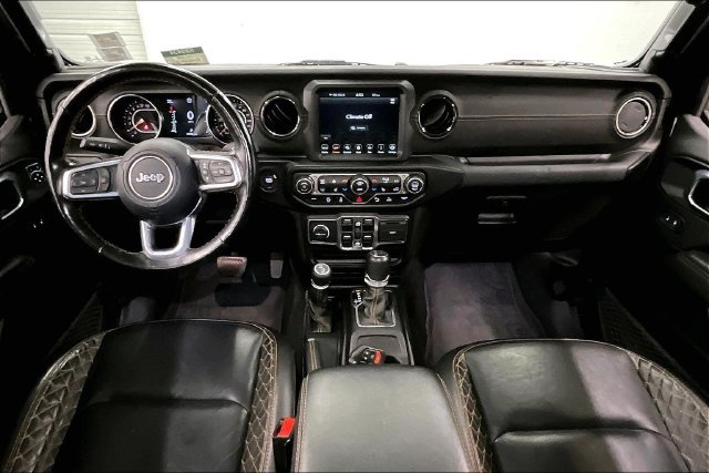 Used 2021 Black Clearcoat Jeep High Altitude image 18