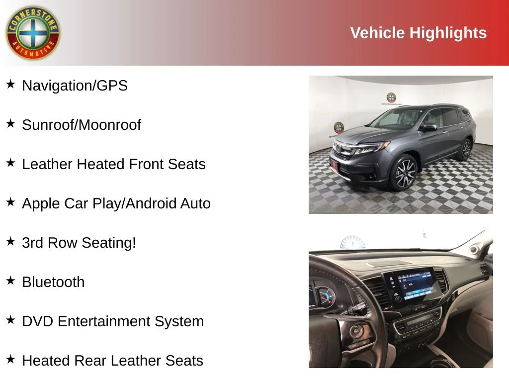 Used 2022 Gray Honda Touring image 2