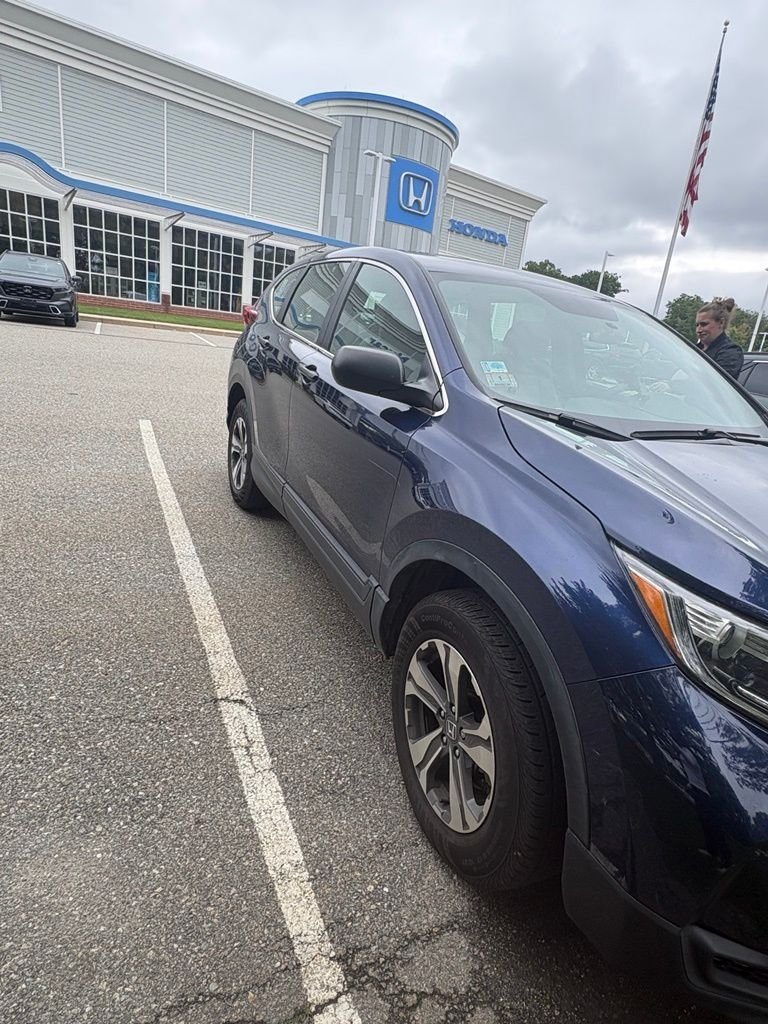 Used 2018 Obsidian Blue Pearl Honda LX image 2