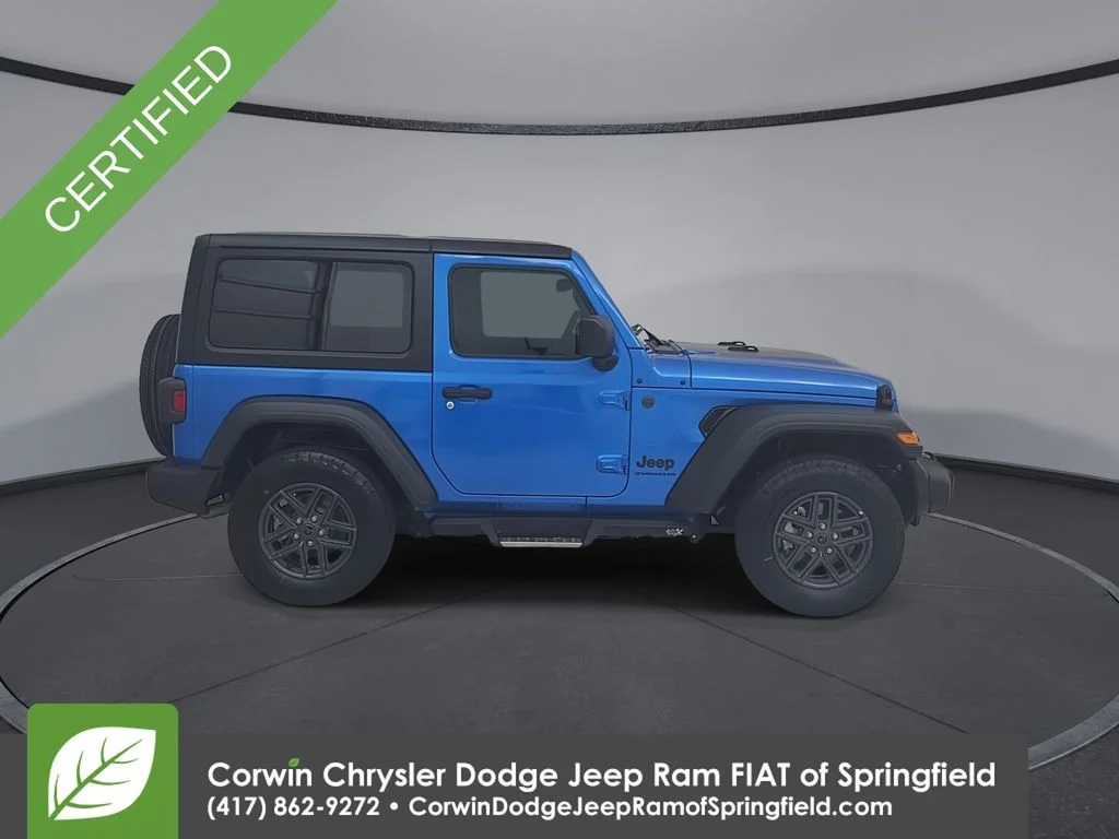 Certified Used 2024 Blue Jeep Sport S image 6