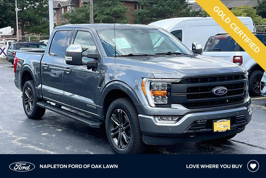Used 2022 Gray Ford Lariat image 1