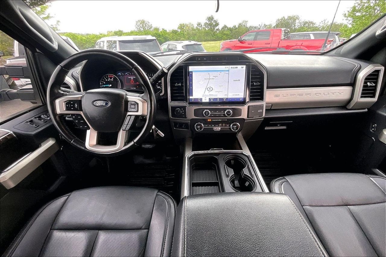 Used 2022 OXFORD WHITE Ford LARIAT image 10