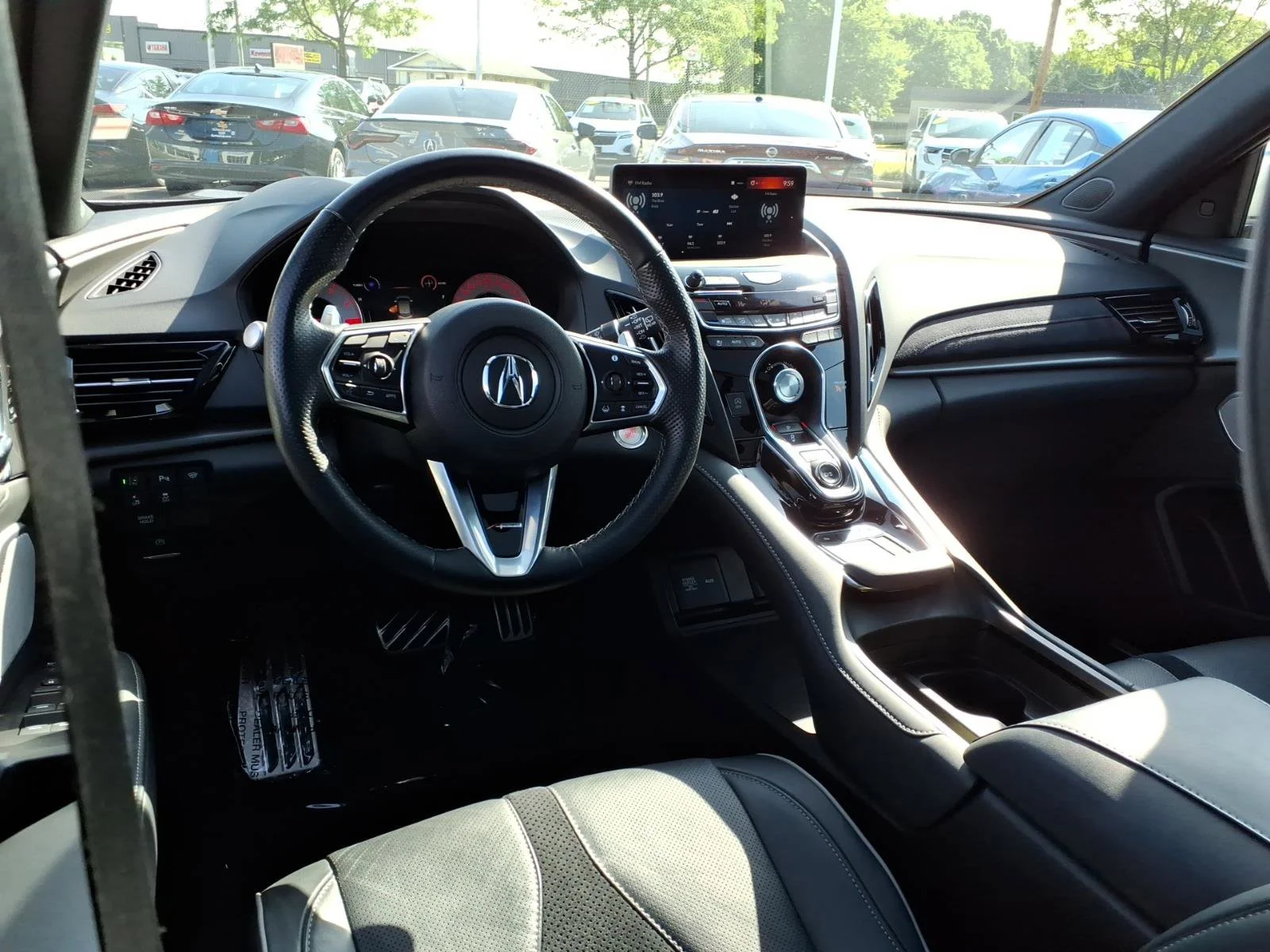 Used 2021 Silver Acura w/A-Spec Package image 7