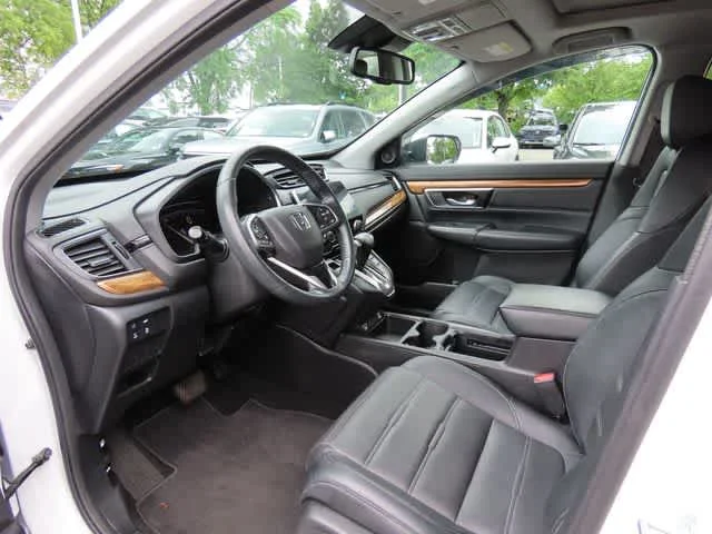Certified Used 2021 Platinum White Pearl Honda EX-L image 2