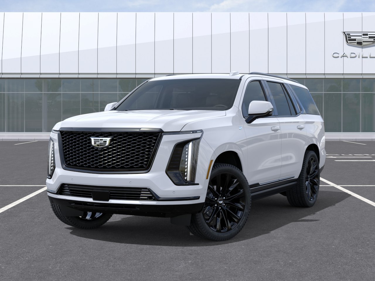 New 2026 Vibrant White Tricoat Cadillac Platinum Sport image 6