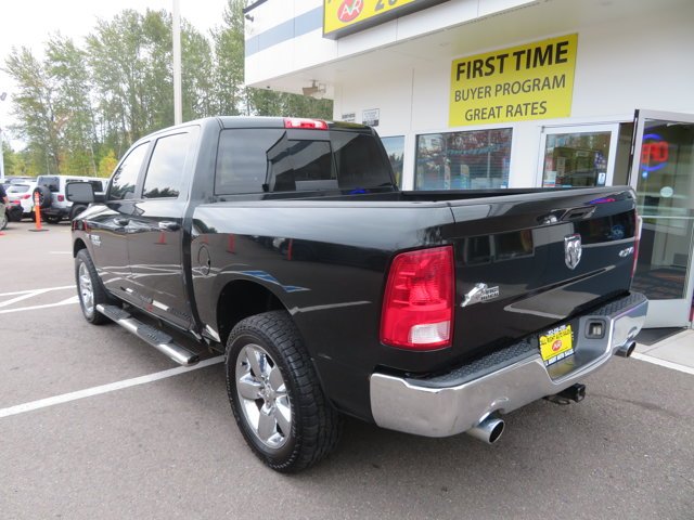 Used 2015 Black Forest Green Pearlcoat Ram Big Horn image 3